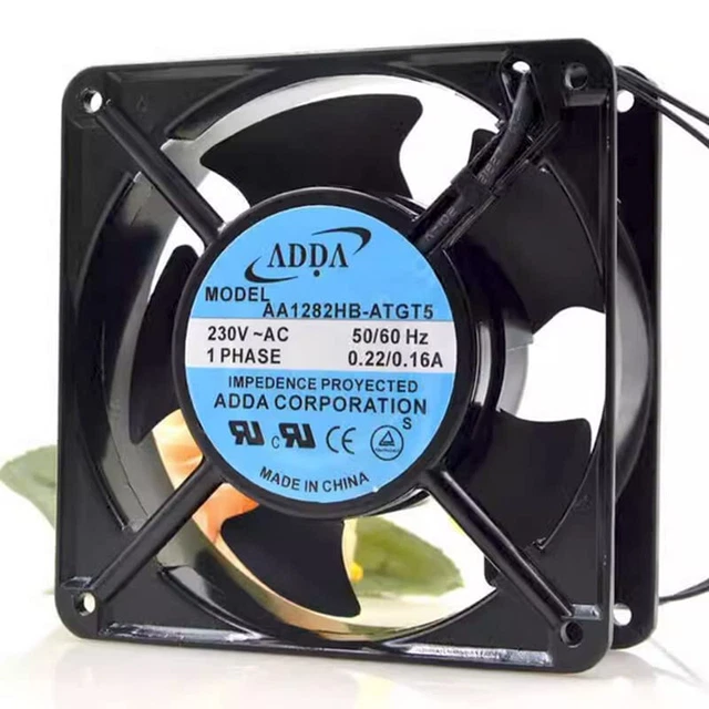 AA1282HB-ATGT5 12CM 12038 230V 0.22A Cabinet Heat Dissipation Fan
