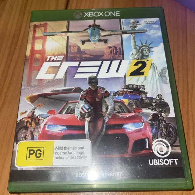 THE CREW 2 Xbox One Complete Game Ubisoft VGC Microsoft $12.95 - PicClick AU