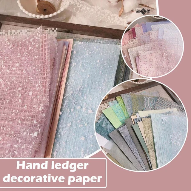 168 Carte Scrapbook Vintage | Carta Goffrata Per Decoupage | Set 6 Serie Per Bullet Journal E Collage