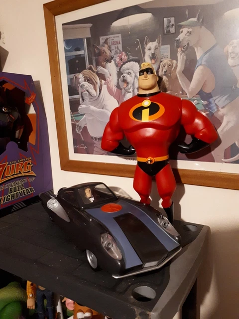 DISNEY PIXAR INCREDIBLES 2 Mr Incredible Talking Large Action Figure ...