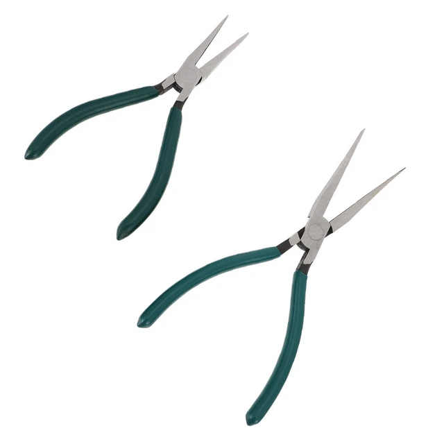 2 piezas de accesorios textiles de goma boca ancha con aguja de acero para boca ancha