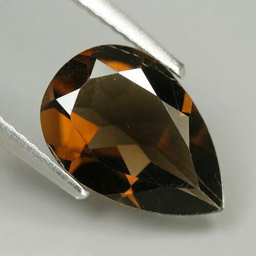 ★★   RARE !! QUARTZ FUME MARRON NOIR : 2,28 CARATS  ★★ p63.161