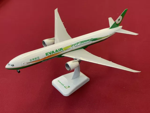 Maquette Avion Agence EVA AIR Boeing 777-300ER Hogan