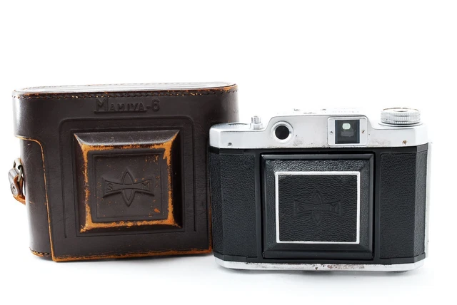 【Excellent5】 Mamiya 6 Six 6x6 Rangefinder Film Camera 75mm f3.5 Case From JAPAN