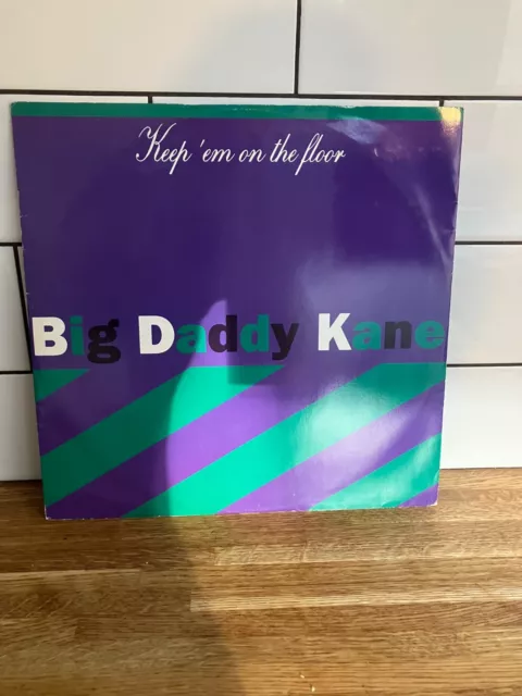 Big Daddy Kane - Keep 'Em On The Floor - 1991 Hip Hop Rap 12" vinyl record