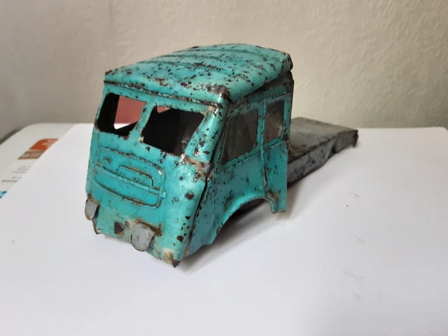Superbe ancien Camion Saviem LRS porte-câbles CIJ jouet anci
