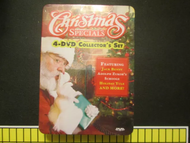 Christmas Specials - 4 DVD Collector's Set in Tin Box