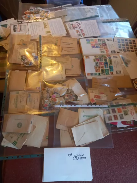 stamps job lot Album And Loose Large Lot