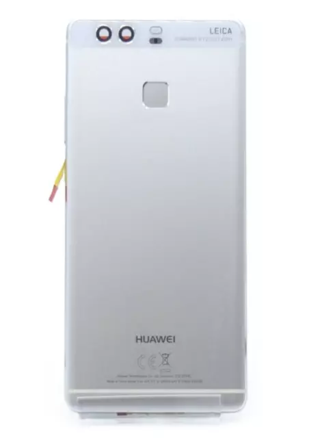 100% Original Huawei P9 Akkudeckel Backcover Cover Rahmen Fingerabdruck Weiß