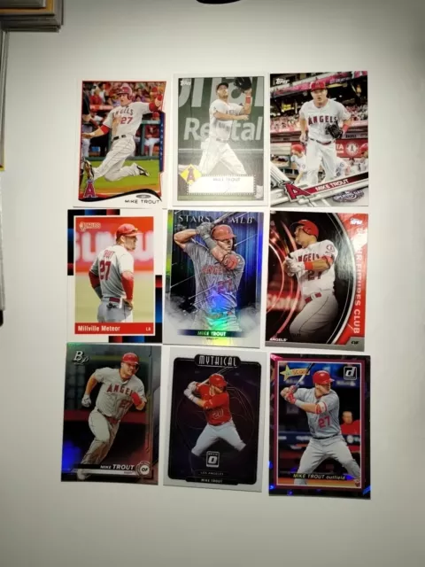 Mike Trout (21) Card Lot