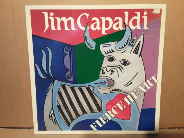 Jim Capaldi - Fierce  Heart - Rock - Vinyl Lp - Play Tested.