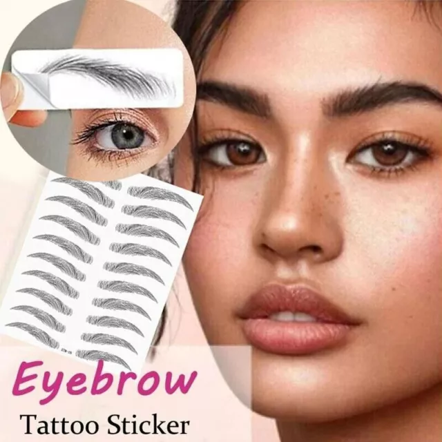 6D Eyebrow Tattoo Stickers - Waterproof - EXTRA 10% OFF!