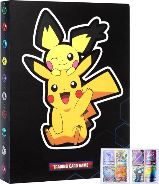 RACCOGLITORE CARTE POKEMON, Carte Album, Porta Carte, Album Di Carte Da ...
