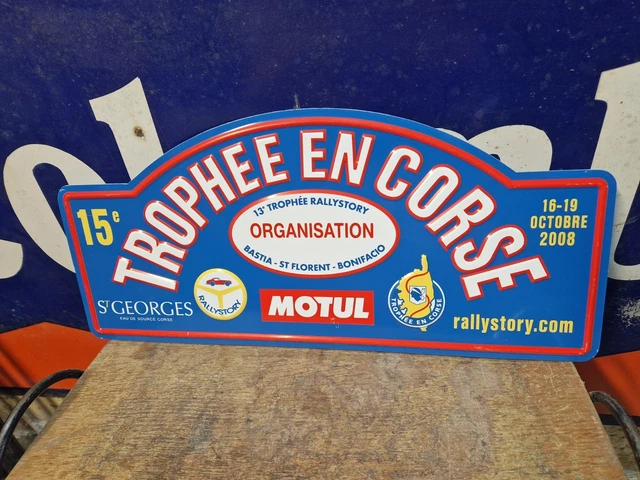 PLAQUE RALLYE LYON CHARBONNIERE 2000 EUR 15,00 - FR