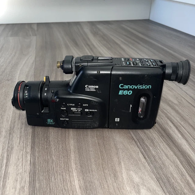 Canon Canovision 8 Video Cassette Recorder ES-100A 8mm