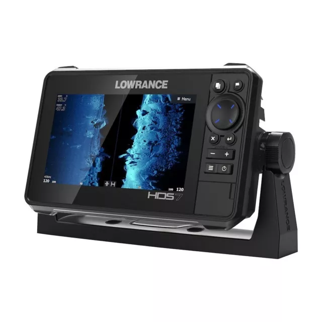 LOWRANCE HDS-7 LIVE Fishfinder with Active Imaging 3-in-1 Transducer ...