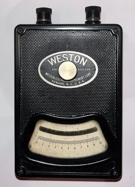 Vintage Weston Electrical Instrument Corp Zero Corrector Made In USA Untested Vintage Weston Electrical Instrument Corp Zero Corrector Made In USA Untested