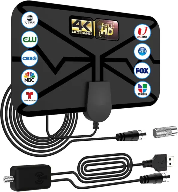 Antenne TV TNT Power 55 Connect, filtre 4G LTE700 + ampli 1E 3S
