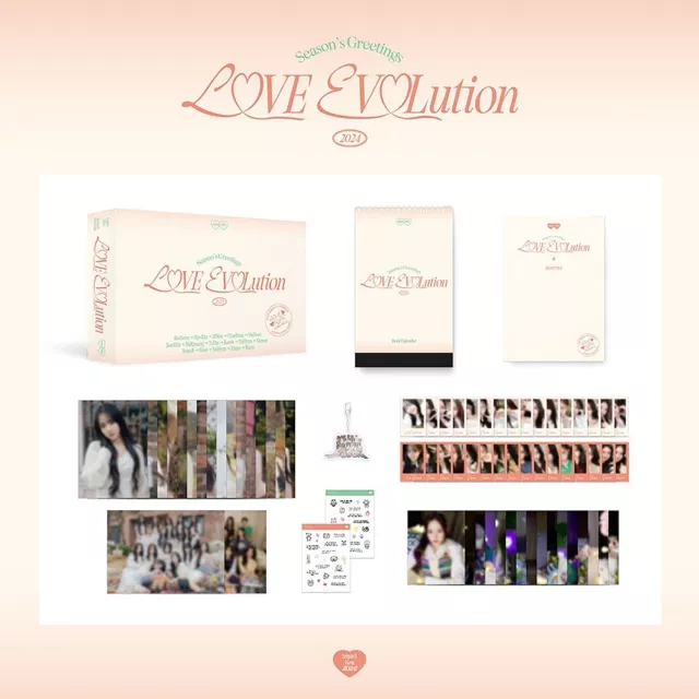 TRIPLES 2025 SEASON’S GREETINGS [LOVE EVOLUTION] EVOLUTION Ver/Calendar