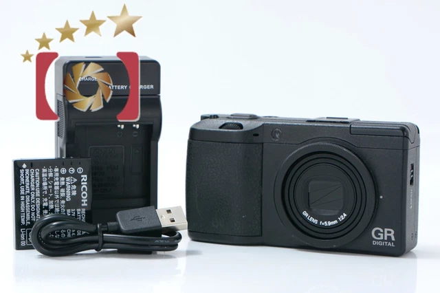 "Shutter count2,041" RICOH GR Digital II 10.0 MP Digital Camera