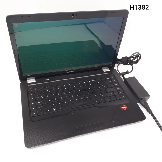 Hp Compaq Presario Cq62 15.6" Laptop Athlon Ii P320 4Gb 320Gb Win 10 Home H1382
