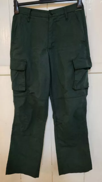 Mens Special Wear Green Ambulance Paramedic Medic Uniform Trousers 32", R 31"