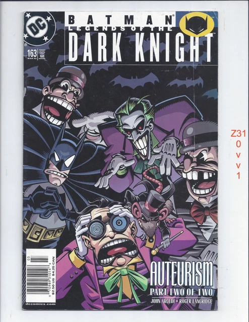 Batman Legends of the Dark Knight #163 Newsstand FN/VF 1989 DC z3101
