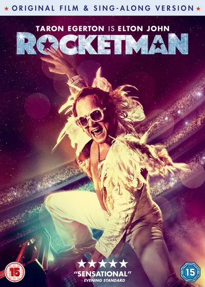 Rocketman (DVD) Stephen Graham Gemma Jones Jamie Bell Taron Egerton Tate Donovan