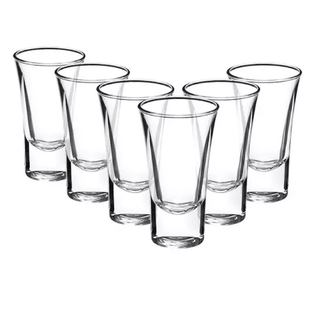 NEW BORMIOLI ROCCO DUBLINO SHOT GLASS 57ml Glasses Shots SET OF 6