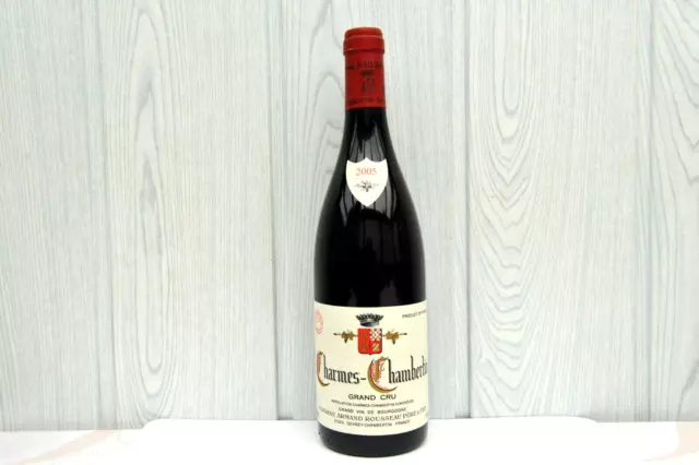 Charmes- Chambertin 2005 Grand Cru Domaine Armand Rousseau Somptueux