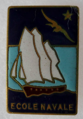 INSIGNE BLASON ANCIEN ville VARAGES 1930 ORIGINAL France émail grand