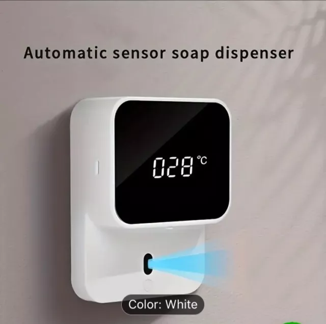 Automatic Induction Sensor Soap Dispenser, Wall Mounted Sensor Soap Dispenser