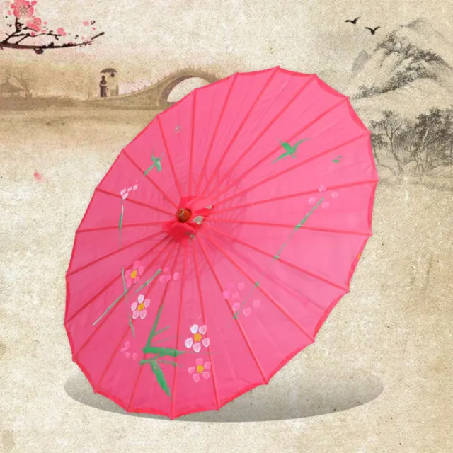 Ombrello di seta ombrello decorativo carta oleosa per prestazioni di decorazione danza