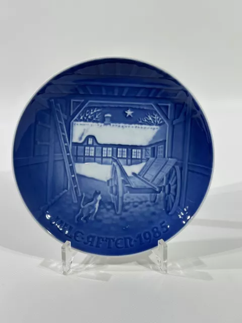 Vintage 1985 ROYAL COPENHAGEN WEIHNACHTSTELLER Bing Grondahl Sammelteller HL7