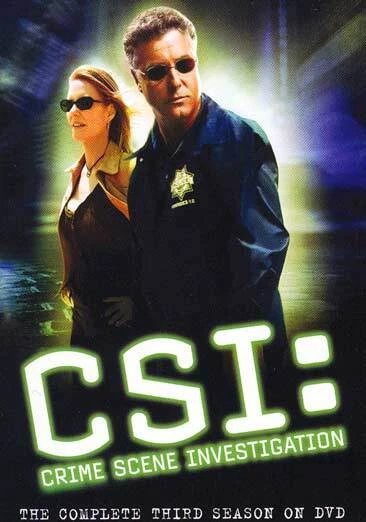 CSI SCENA DEL Crimine Investigation la Terza Completa Stagione, Nuovo