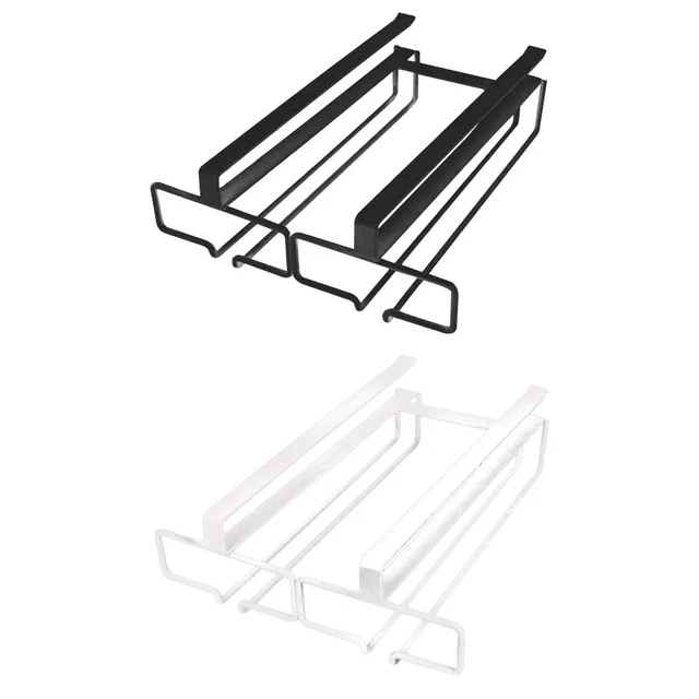 sourcing map Vin Verre Étagère Sous Armoire, 4pcs 10-pouce Verre Pied Vin Verre suspendre Étagère Inox Acier Vin Verre Organiseur Rangement Cintre pour 5mm Verres Pied Colonne, Blanc sourcing map Vin Verre Étagère Sous Armoire, 4pcs 10-pouce Verre Pied Vin Verre suspendre Étagère Inox Acier Vin Verre Organiseur Rangement Cintre pour 5mm Verres Pied Colonne, Blanc
