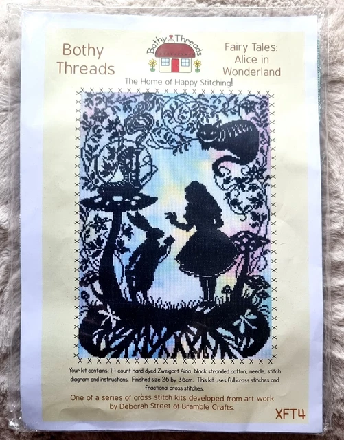 Bothy Threads Fairy Tales Counted Cross Stitch - Alice In