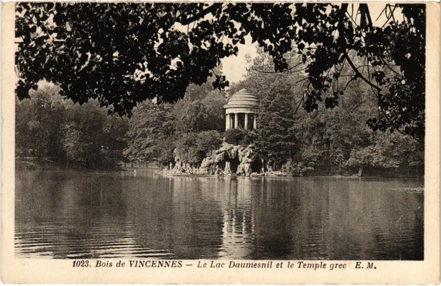 CPA Vincennes Lac Daumesnil et Temple Grec (1347109)