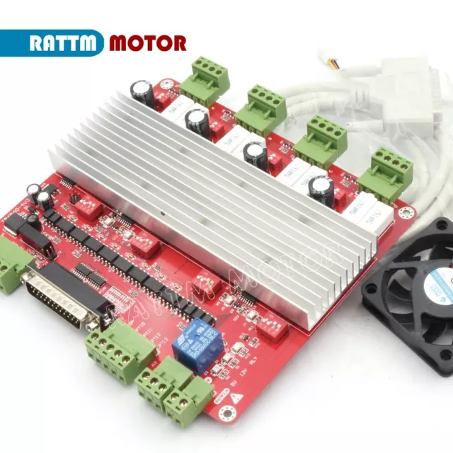 【DE】4 Achsen Schrittmmmotor Treiber Platine TB6560 Stepper Motor Drive Board V5