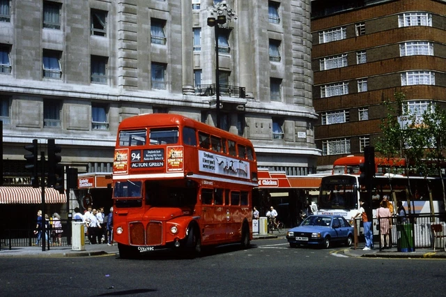 ORIGINAL 35MM COLOUR slide of London Transport AEC Routemaster RML2269 ...