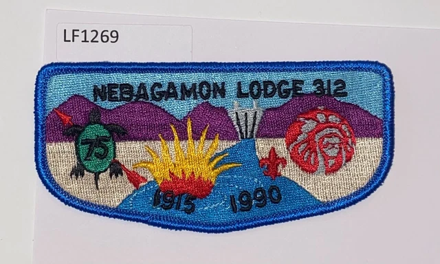 Boy Scout OA 312 Nebagamon Lodge Flap