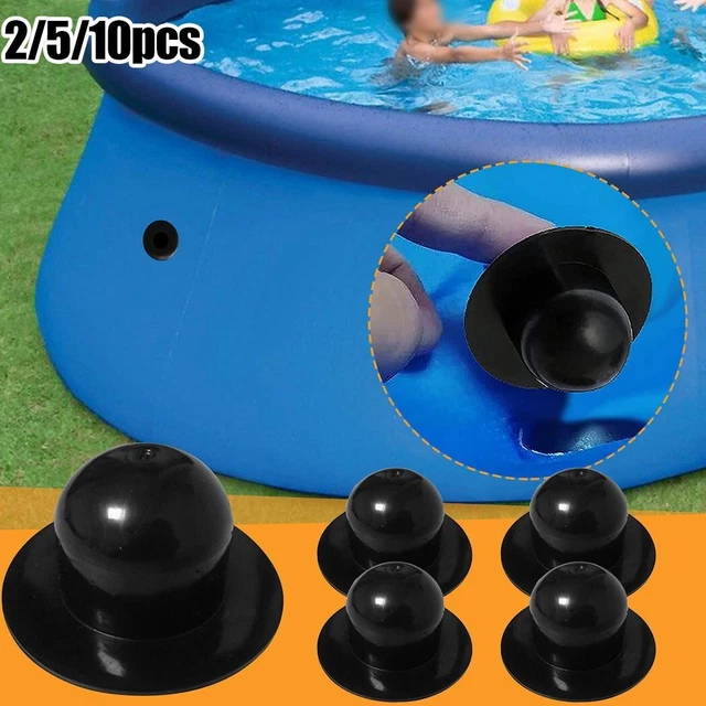 2/5 Pcs Swimming Pool Filter Pump Strainer Hole Plug Water Stopper For Intex Use