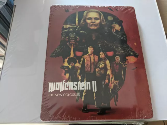 Wolfenstein 2  Steelbook NEU OVP Xbox One, PS4, PS5, PC