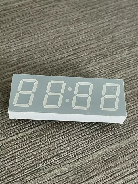 2Pcs 4 Digit 7 SEG CLOCK NUMERIC LED 0.56" QUAD GREEN 12 DIP CC USA NEW FAST!