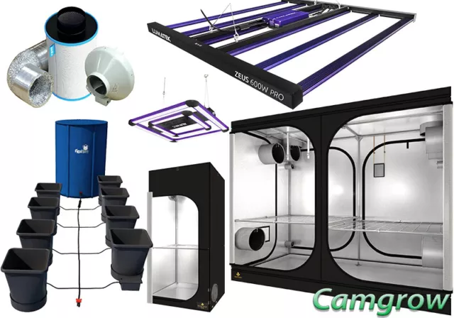 Grow Tent Kits - Autopot XL System, LED Lumatek, SJ Tent & Ram Extraction Kit