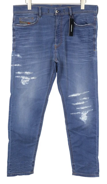 Jean Diesel Braddom Usé Slim Bleu – Taille W32 L32, Comme Neuf