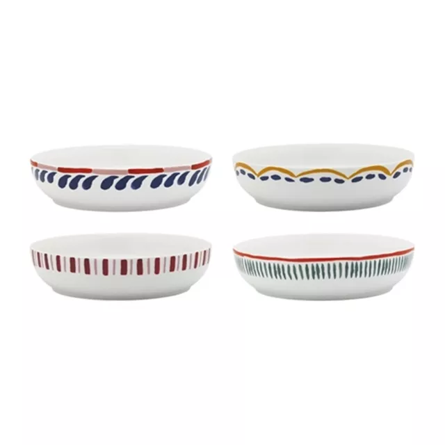 NEW Porto Cucina Pasta Bowl Set 21.5cm 4pce