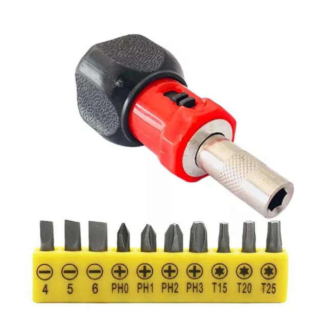 User Friendly Design Ratchet Wrench Screwdriver Set with Magnetic Bit Hold