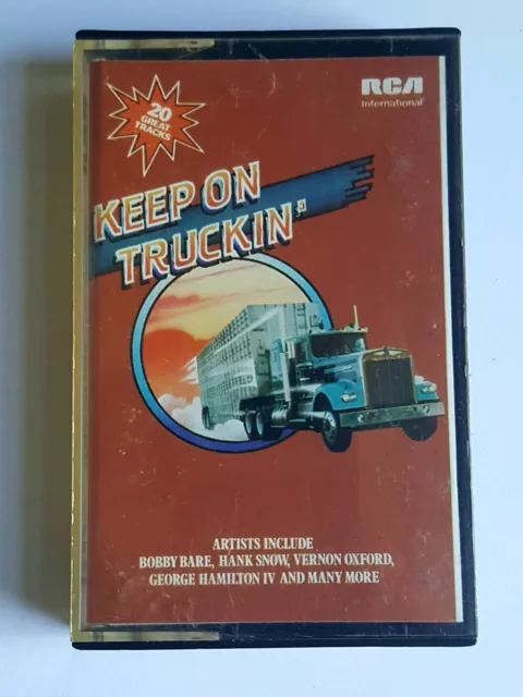 Various – Keep On Truckin. Cassette Tape