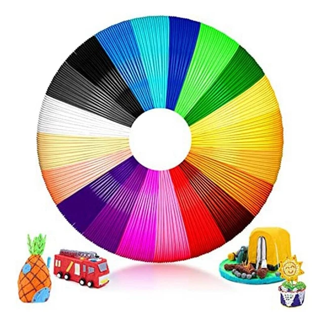 Filamento Penna 3D PCL, 10 M Ciascuno - Filamento PCL Penna 3D 1,75 Mm, ColoriA1